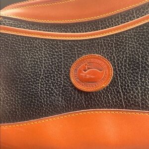 Vintage Dooney  & Bourke Black and Tan Leather woman’s bag